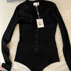 Favorite Daughter bodysuit knit cardigan